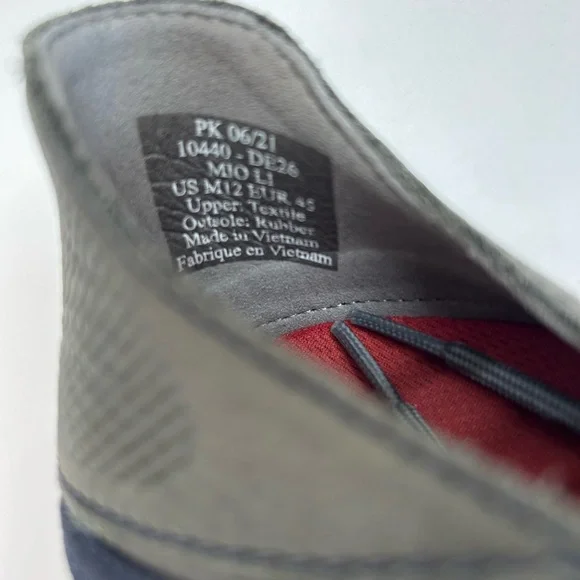 OluKai Men's Navy and Gray Sneakers - Picture 7 of 7